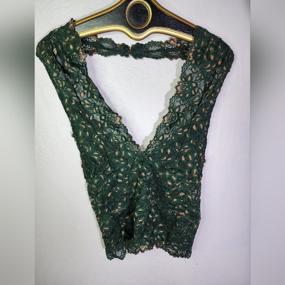 Frederick's of Hollywood Pito Green Jessica Lace Chemise Size Small - Picture 3 of 6